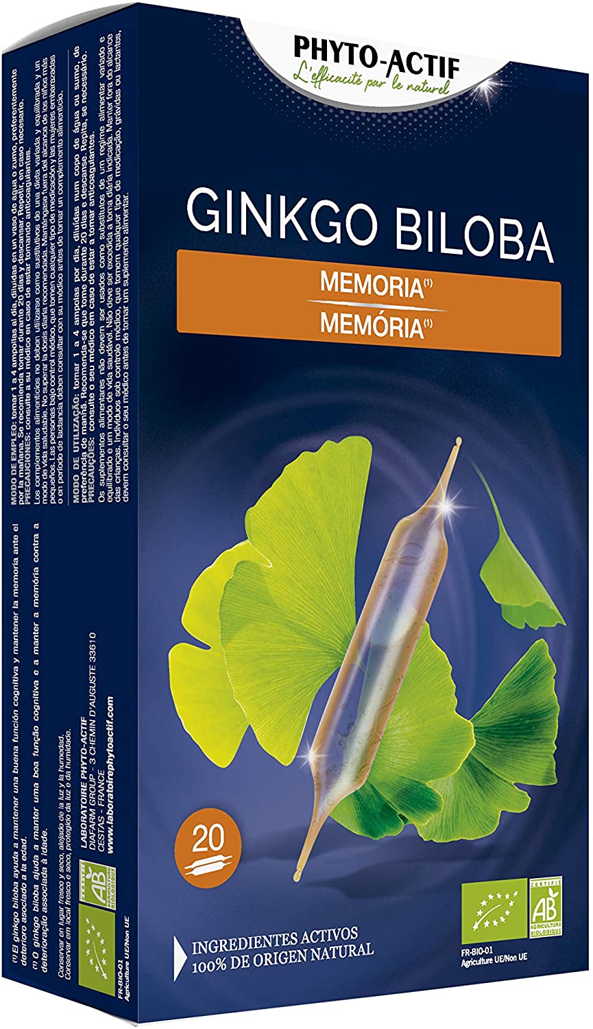 El ginkgo biloba ayuda a mantener una buena función cognitiva y mantener la memoria ante el deterioro asociado a la edad. Aprender un nuevo idioma, estudiar un instrumento musical, realizar cálculos mentales