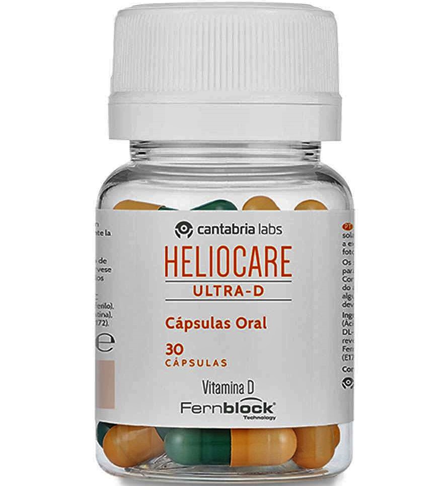 HELIOCARE Ultra Cápsulas Ultra D Fotoprotección desde el interior con vitamina D Cápsulas con alto contenido en Fernblock®