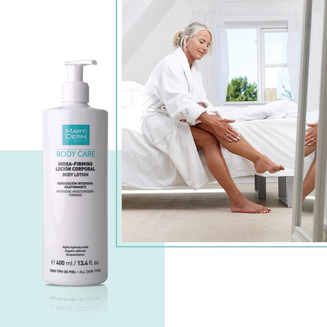 MARTIDERM SMART AGING SKINCARE ¿Después de la ducha te hidratas la piel?