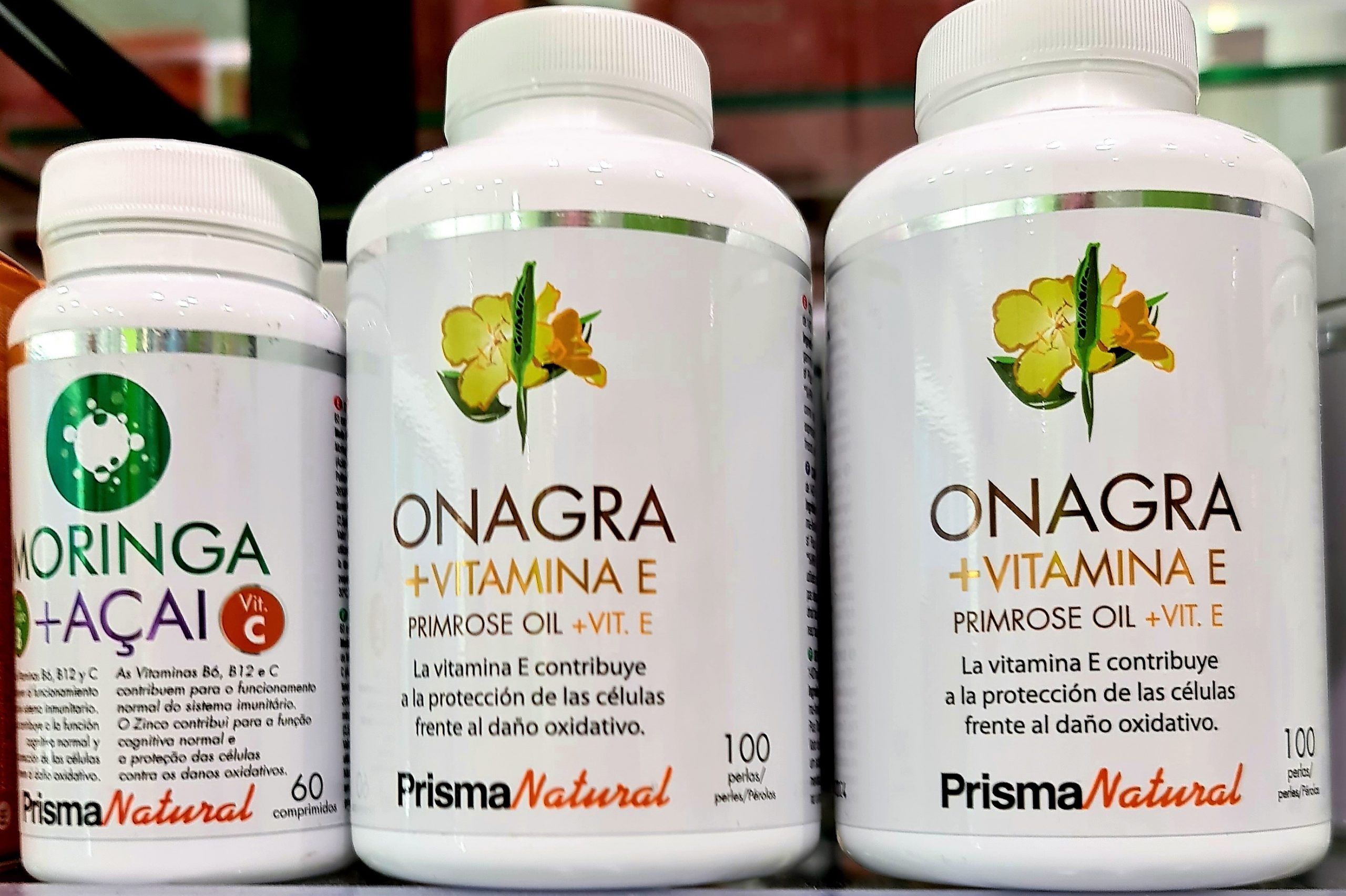 Comprar Prisma Natural Onagra 100 capsulas de Prisma Natural Complemento alimenticio de aceite de onagra