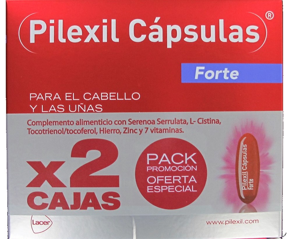 COMPRAR PILEXIL Forte Anticaída Cápsulas en Gran Farmacia Andorra Online vía oral indicado para situaciones de caída abundante de cabello
