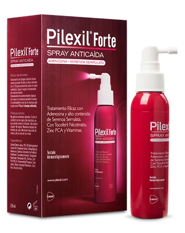 Comprar Pilexil Forte Spray anticaida cabellos tratamiento tópico para frenar la caída del cabello en situaciones de caída abundante. Su formulación exclusiva asegura la activación e irrigación del bulbo piloso