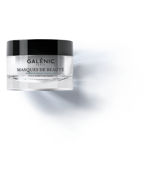 GALÉNIC MASQUES DE BEAUTÉ MASCARILLA FRÍA PURIFICANTE La Mascarilla S.O.S Fría Purificante express para matificar*, afinar la piel** y cerrar los poros, en solo 3 minutos