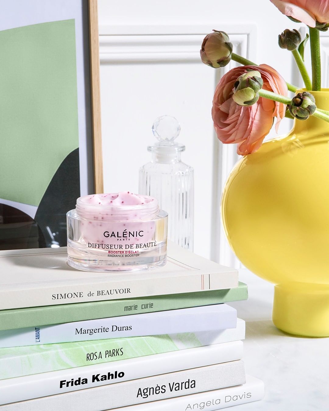 GALÉNIC Diffuseur de Beauté Cuidado Revelador de Luminosidad con perlas de rubíes, alisa, "desfatiga" y sublima la piel.