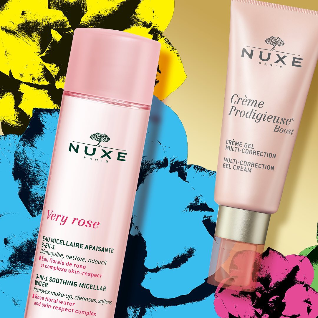 NUXE Very Rose + NUXE Crème Prodigieuse Boost = La combinación perfecta para preparar la piel para otoño e invierno.