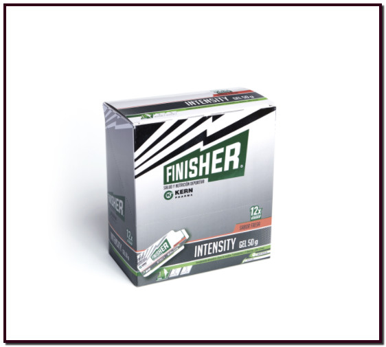 Finisher® Intensity es un gel que debe tomarse antes del ejercicio, contiene vitaminas B6 y B12 que contribuyen al metabolismo energético normal y ayudan a disminuir el cansancio y la fatiga