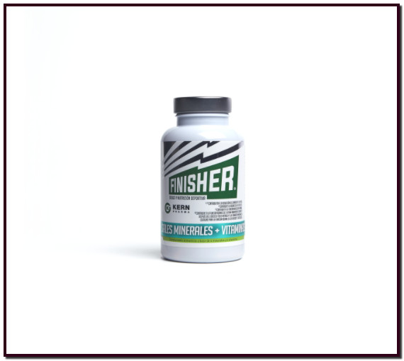 Finisher® Sales Minerales + Vitaminas son cápsulas con minerales y vitaminas que contribuyen al metabolismo energético normal y al funcionamiento de los músculos y articulaciones