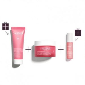 CAUDALIE cofre de edición limitada - Crema S.O.S Hidratación Intensa Vinosource-Hydra - Sérum S.O.S Rehidratante Vinosource-Hydra