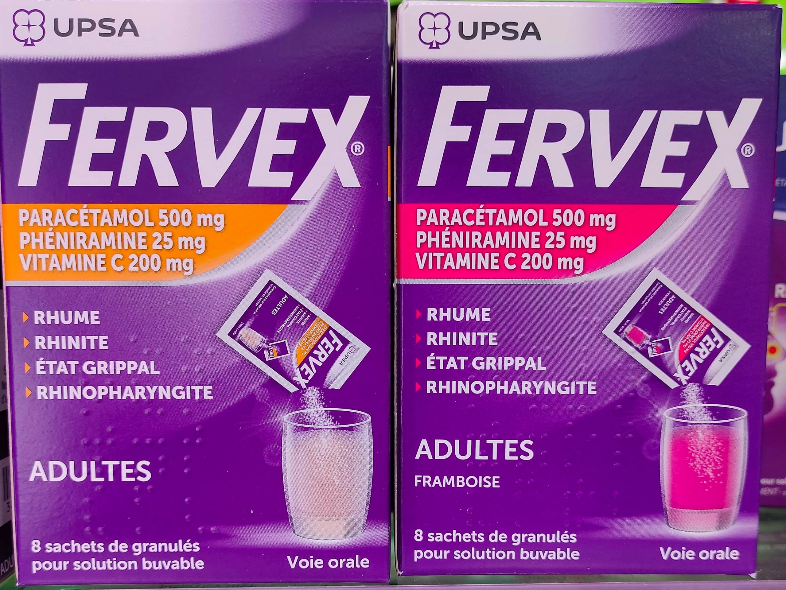 Comprar FERVEX ADULTO 8 SOBRES - En GRAN FARMACIA ANDORRA. Medicamento indicado para el tratamiento del resfriado, rinitis, rinofaringitis y de estados gripales en el adulto a partir de 15 años.