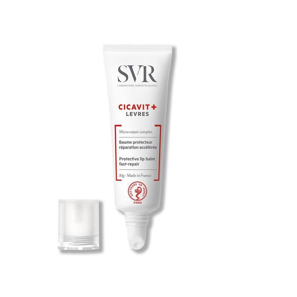 SVR CICAVIT+ Lèvres Bálsamo protector de reparación acelerada 10 gr Labios secos a muy secos. Labios agrietados, dañados, tirantes e irritados. Bebés, niños, adultos.