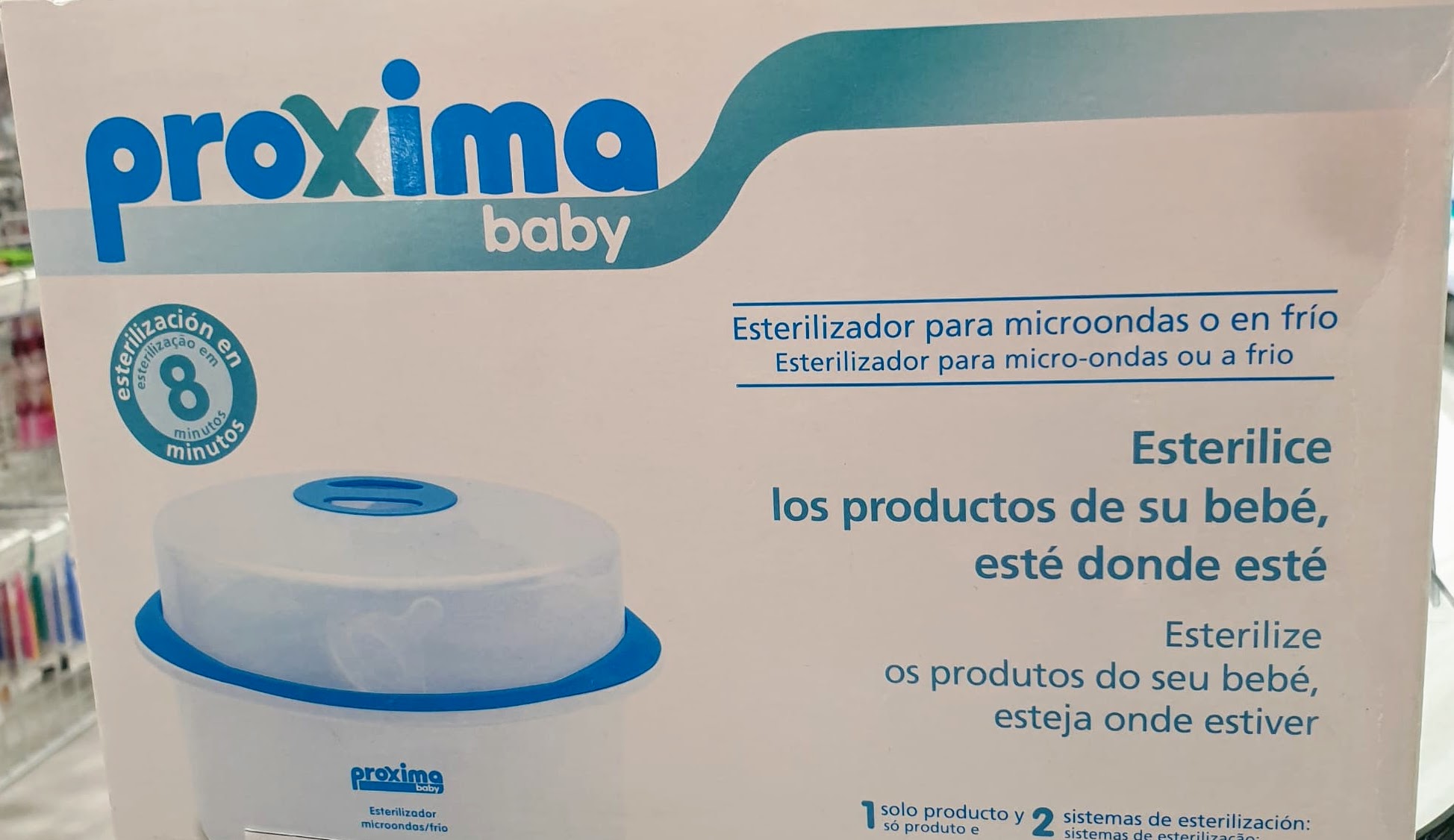 Esterilizador de Biberones Proxima Baby 