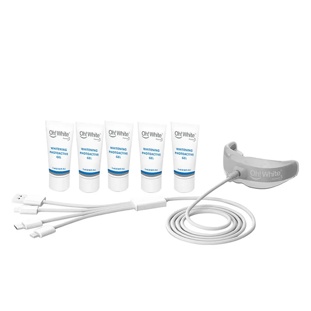 WHITENING LIGHT KIT+ de Oh!White, kit de blanqueamiento de uso doméstico con dispositivo