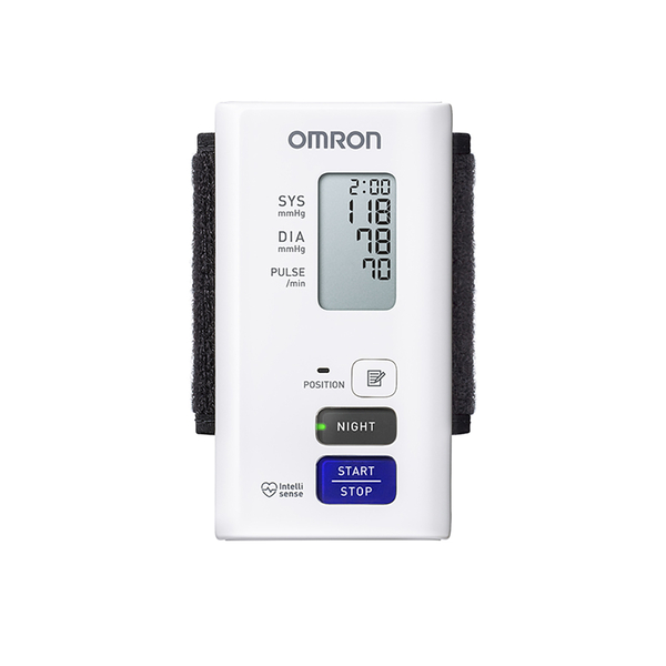 NightView  Monitor de presión arterial de muñeca automático OMRON HEM-9601T-E3 Conocer tu presión arterial tanto de día como de noche
