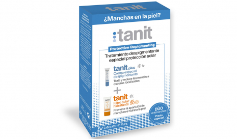Pack Tanit Tratamiento Completo. Tanit Plus Crema especial despigmentante 15 ml (C.N. 302752.6) + Tanit Filtro Solar Hidratante 50 ml 