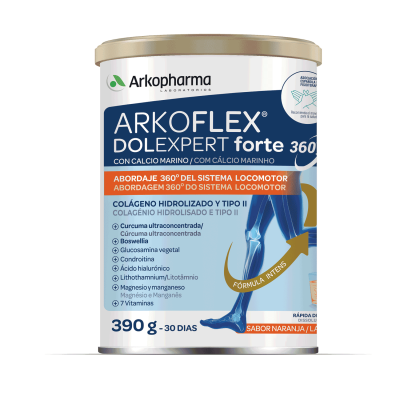 Arkopharma® Laboratorios, lanza su última novedad Arkoflex® Dolexpert Forte 360.º, compuesto por una asociación innovadora de ingredientes para un abordaje 360º del sistema locomotor, articulaciones y huesos.