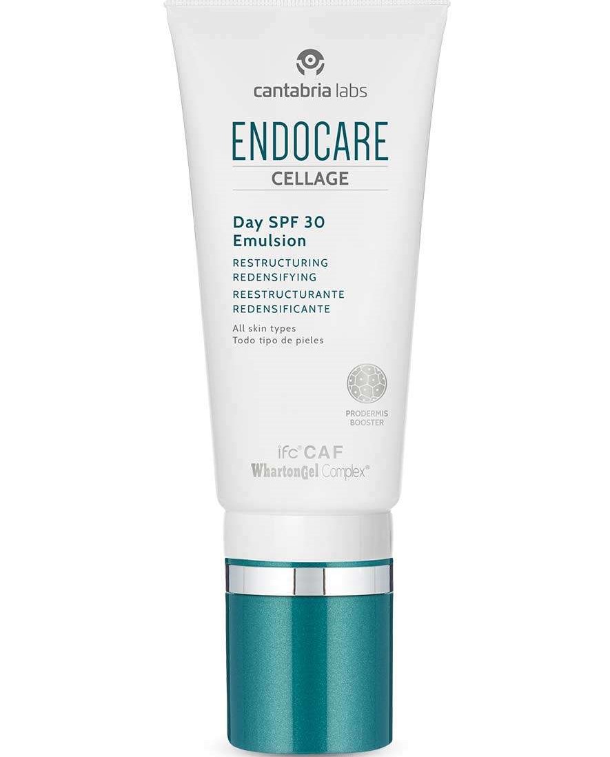 ENDOCARE CELLAGE Day SPF 30. Redensificante con acción antiarrugas que regenera y protege la piel.