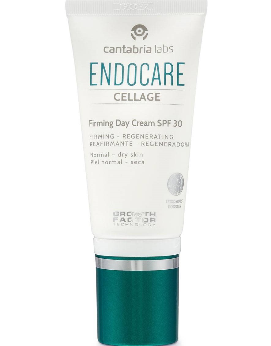 ENDOCARE CELLAGE Firming Day Cream SPF 30. Redensificante, antiarrugas con triple acción reafirmante que protege la piel frente a la radiación solar.