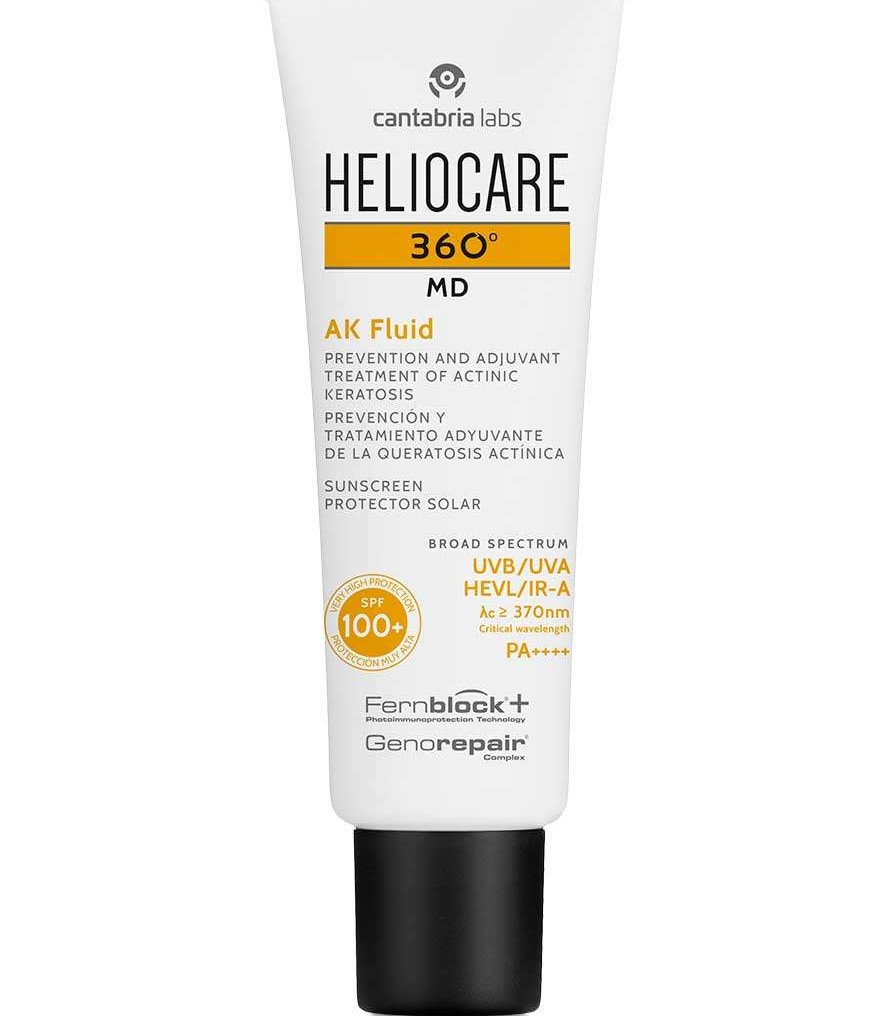 HELIOCARE 360 º MD AK Fluid. Tratamiento protector adyuvante de las queratosis actínicas (AK) y otras formas de cáncer de piel no melanoma (NMSC).