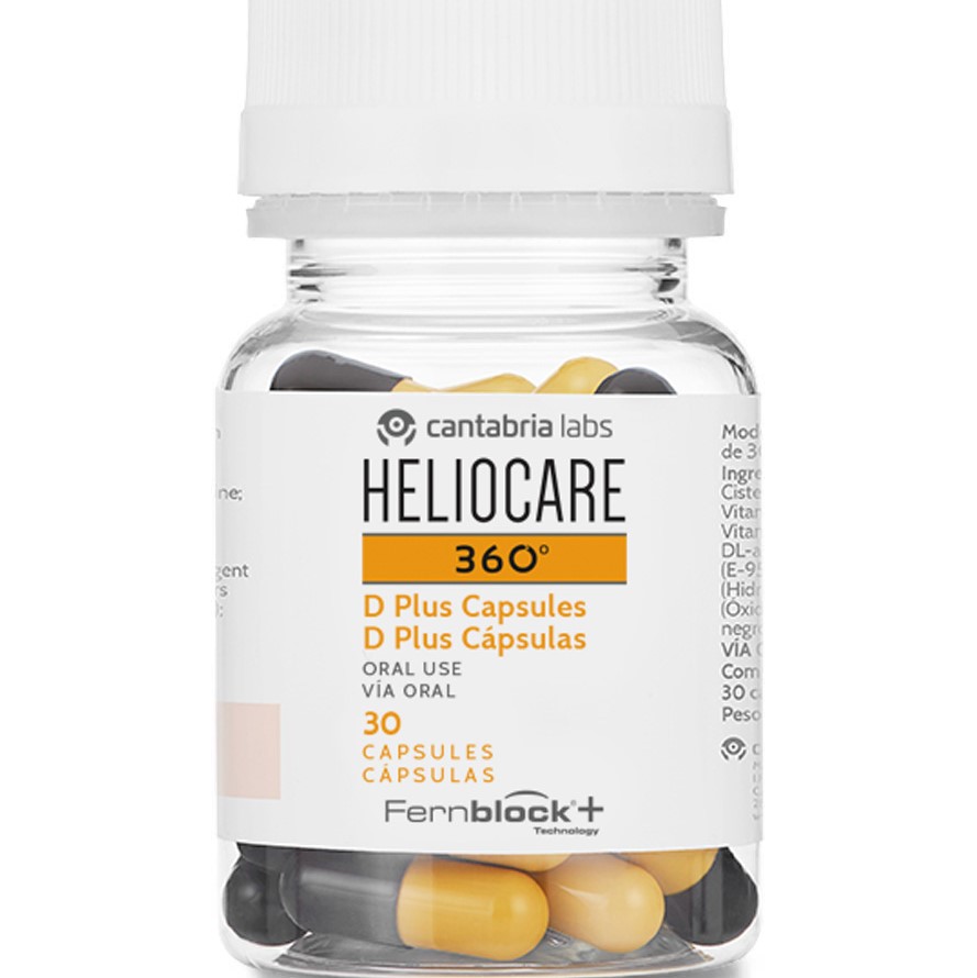 HELIOCARE 360 º D Plus Cápsulas. Foto protección para periodos de alta exposición con vitamina D