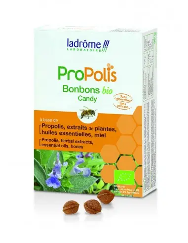 Caramelos de Propolis Bio 50 G de Ladrome