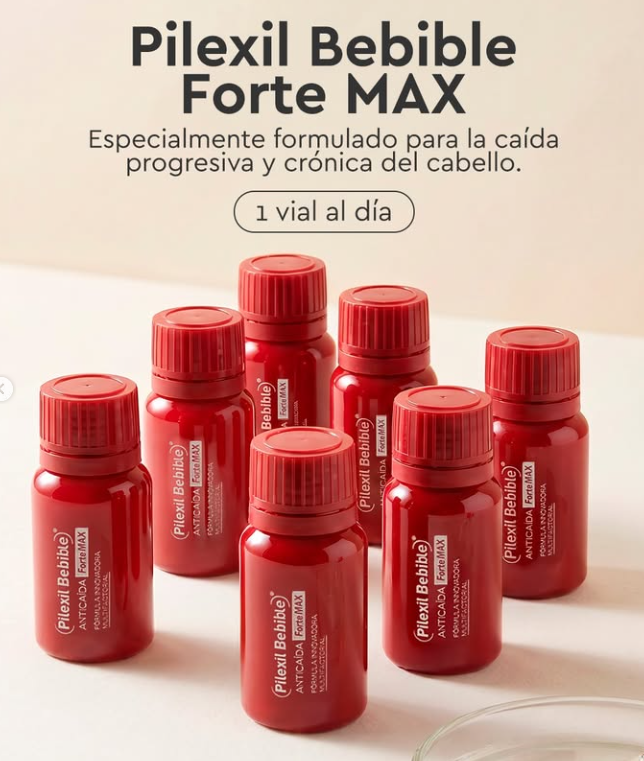 Gran Farmacia Andorra. Con los cambios hormonales, el pelo puede volverse más fino, débil o sufrir una caída más progresiva. Pero no tiene por qué ser una preocupación: se puede prevenir, frenar y retrasar. Tu aliado diario desde el interior es Pilexil Bebible Forte MAX, para la caída progresiva y para las uñas. 👉 Comprar Pilexil en Gran Farmacia Andorra.