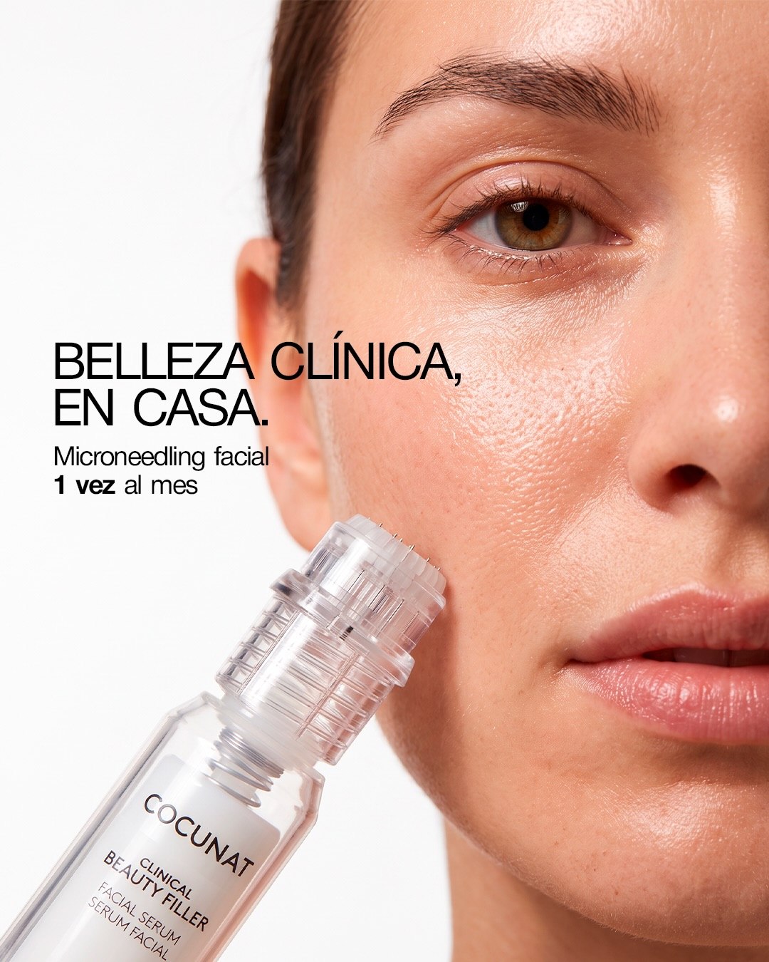 Comprar COCUNAT CLINICAL BEAUTY FILLER en GRAN FARMACIA ANDORRA. Clinical Beauty Filler de Cocunat es un tratamiento cosmético mensual en formato de sérum ultraconcentrado diseñado para ofrecer resultados similares a los de la medicina estética desde casa. Es un skin booster cosmético mensual para RECUPERAR, REDEFINIR y TRABAJAR la firmeza y las arrugas profundas: patas de gallo, entrecejo, surco nasogeniano, flacidez y pérdida de definición del óvalo facial. Resultados clínicos avalados por laboratorios independientes. • Reduce un 25,1 % las arrugas en 3 horas. • Aumenta la firmeza en más de 33 % en 14 días. Principales beneficios Reduce las arrugas. Reafirma la piel. Renovación celular. Tratamiento antiedad. Con resultados inmediatos y duraderos